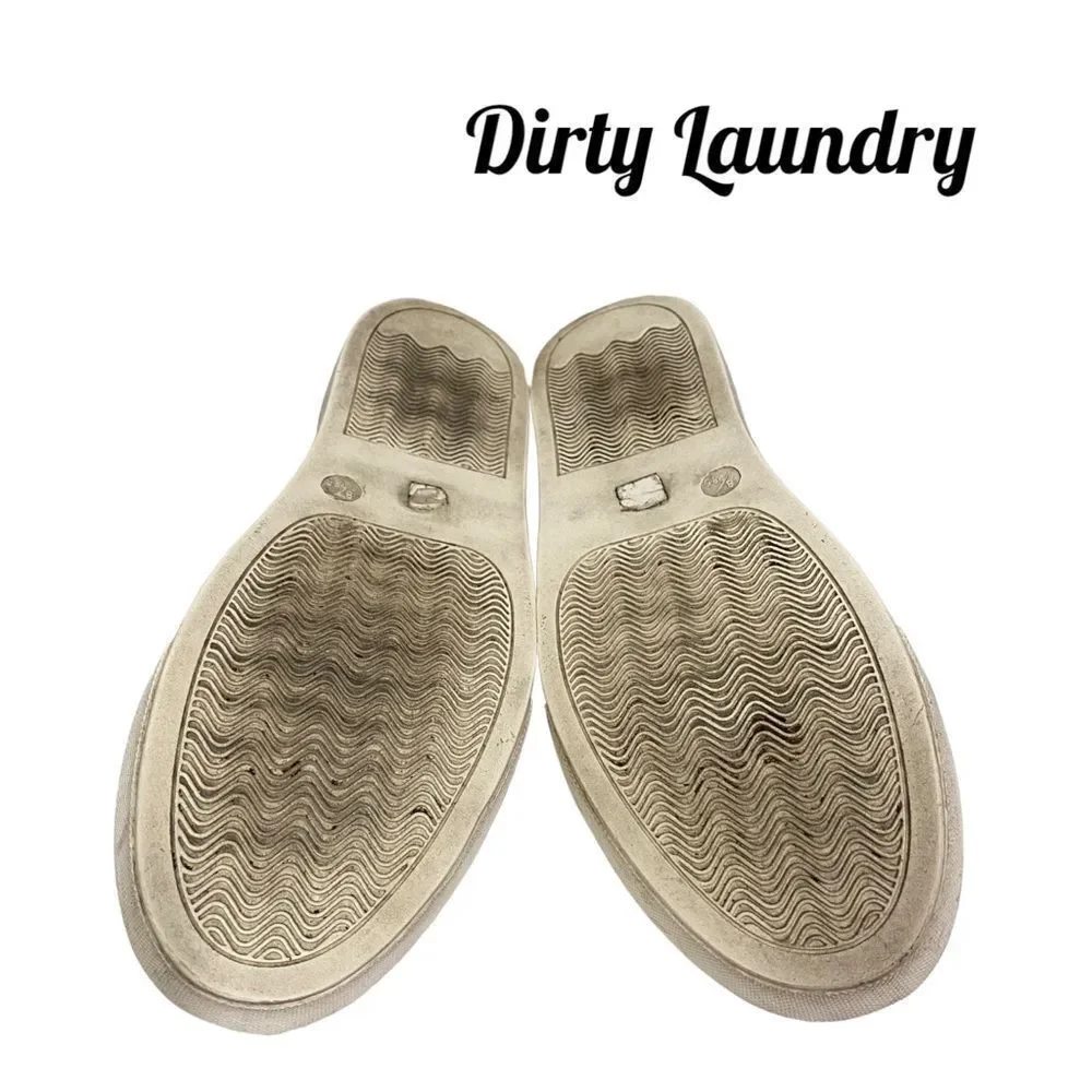 Dirty Laundry Women's Pink Embroidered Slip-On Sneakers Loafers 8